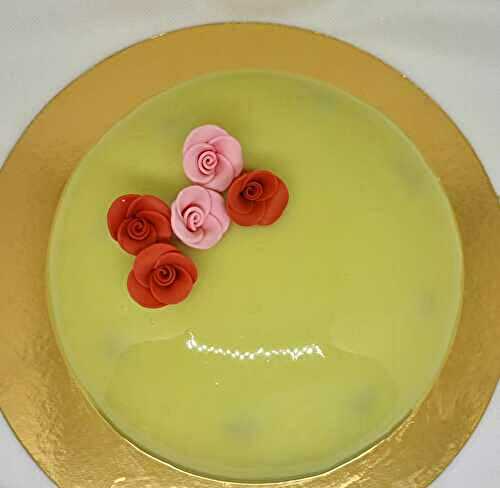 Entremet abricot huile d'olive