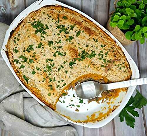 Hachis parmentier de canard et potimarron