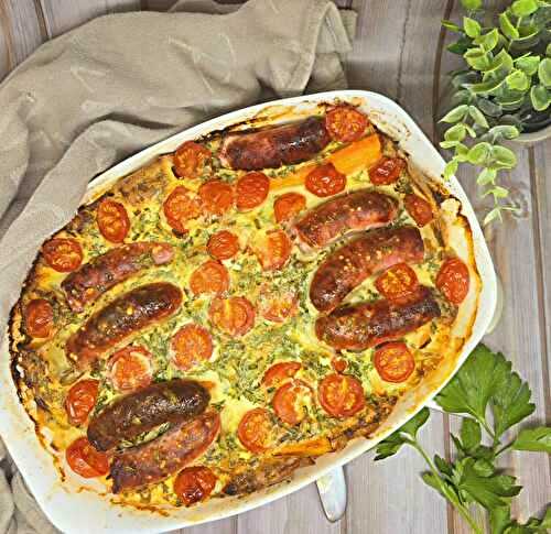 Clafoutis aux saucisses