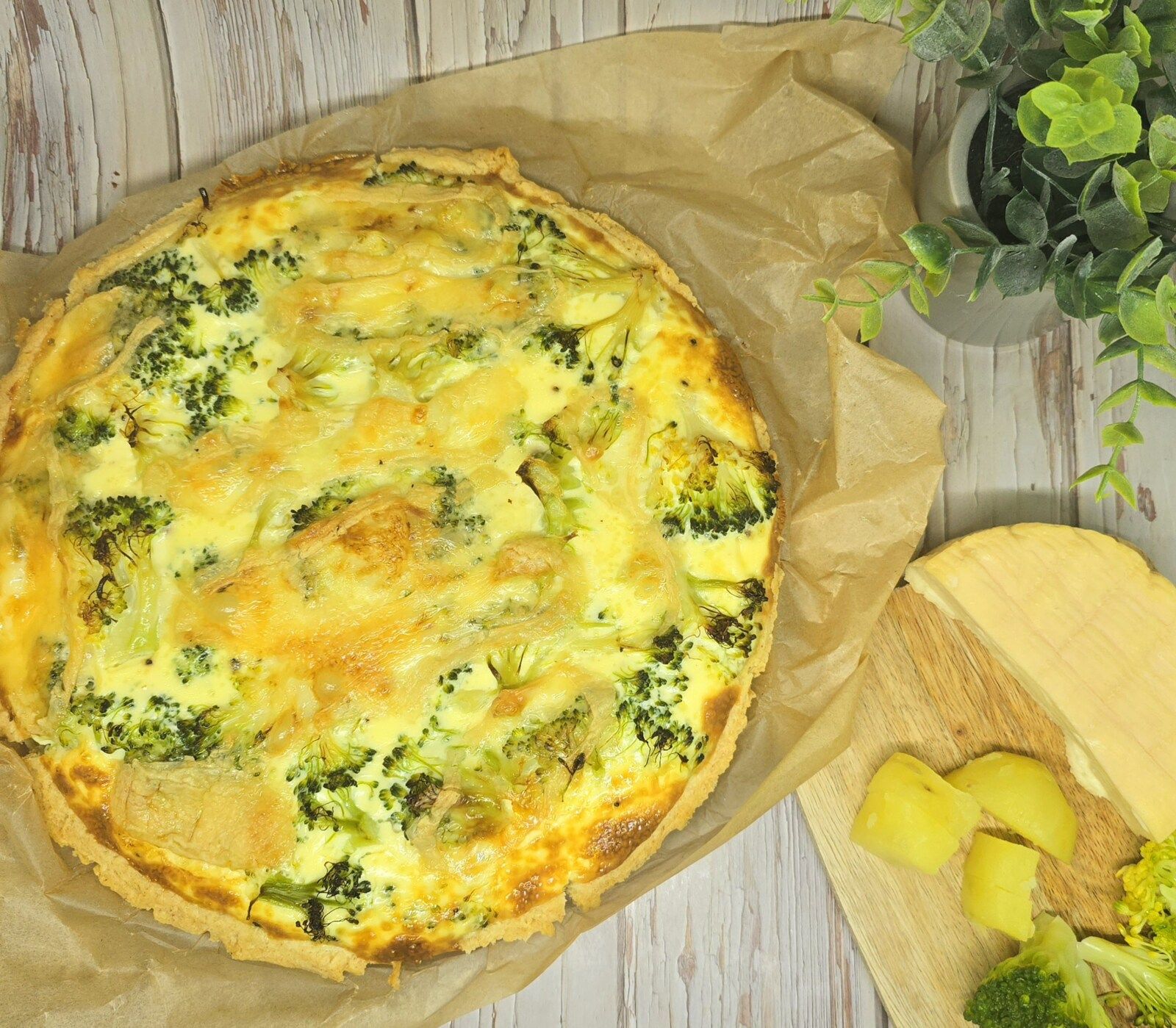 Quiche au munster
