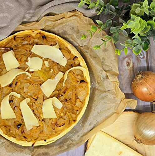 Tarte aux oignons et au cidre