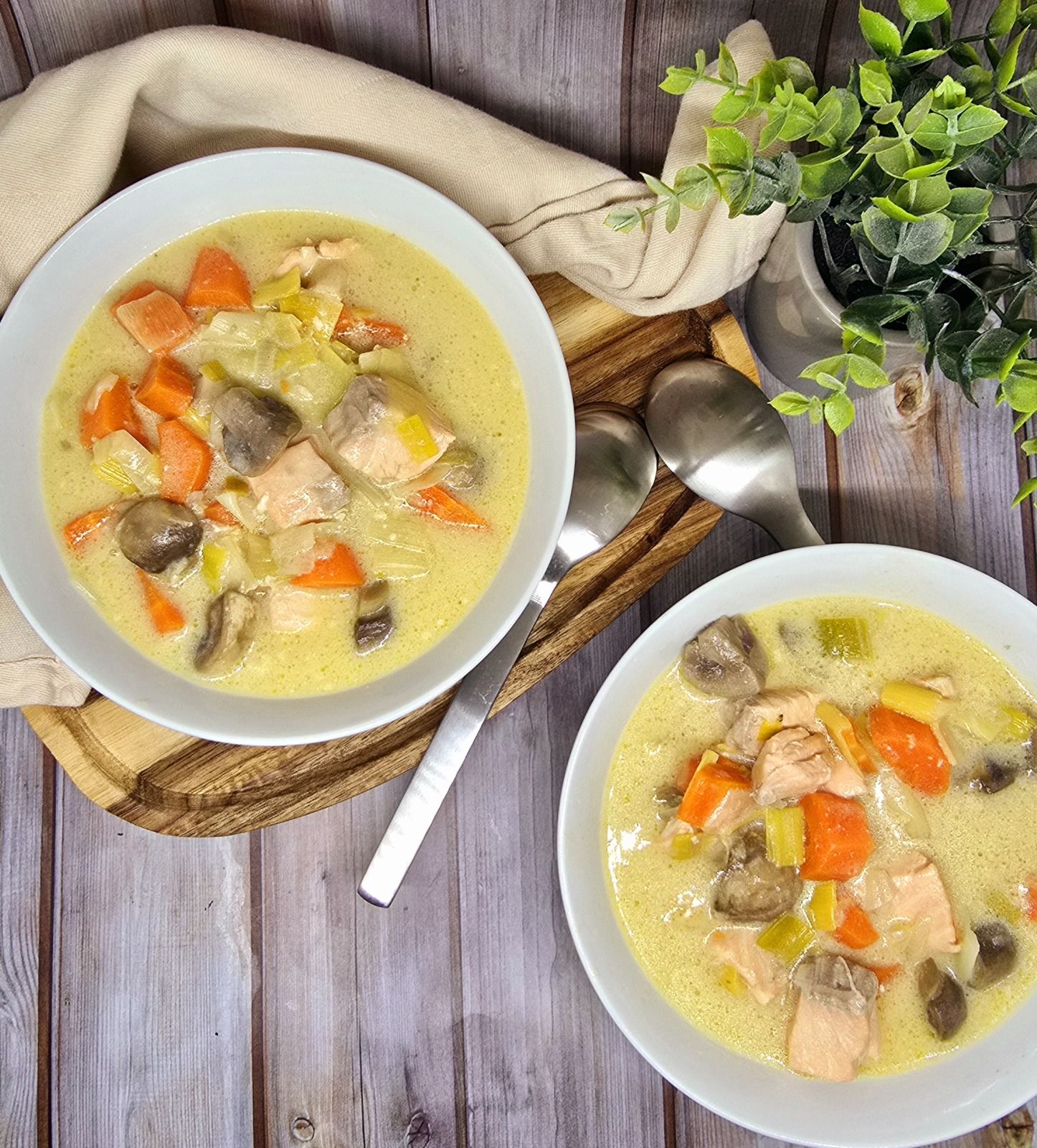 Blanquette de saumon