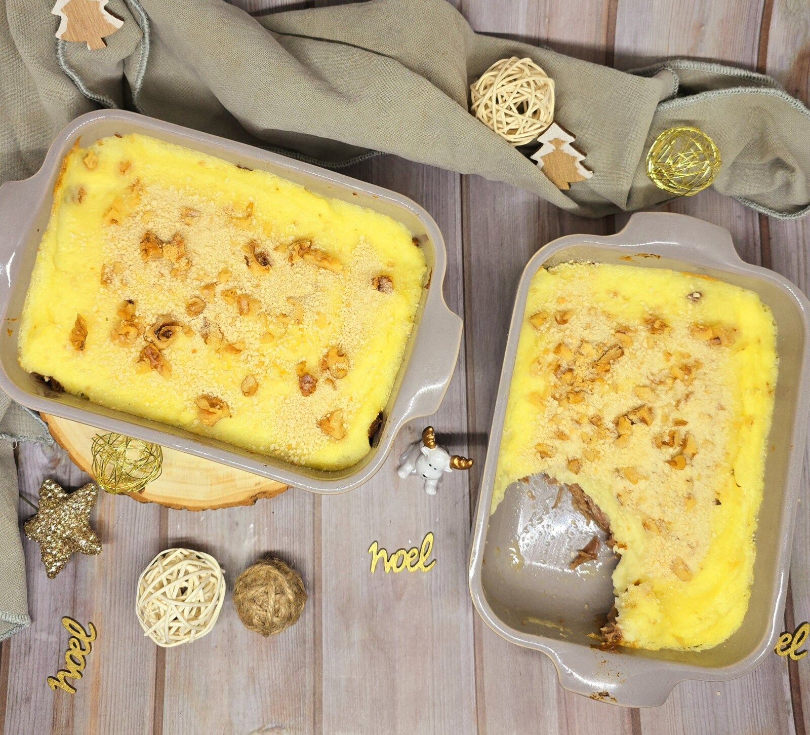 Parmentier de canard et panais