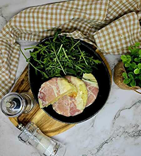 Mille feuilles de pommes de terre et poires