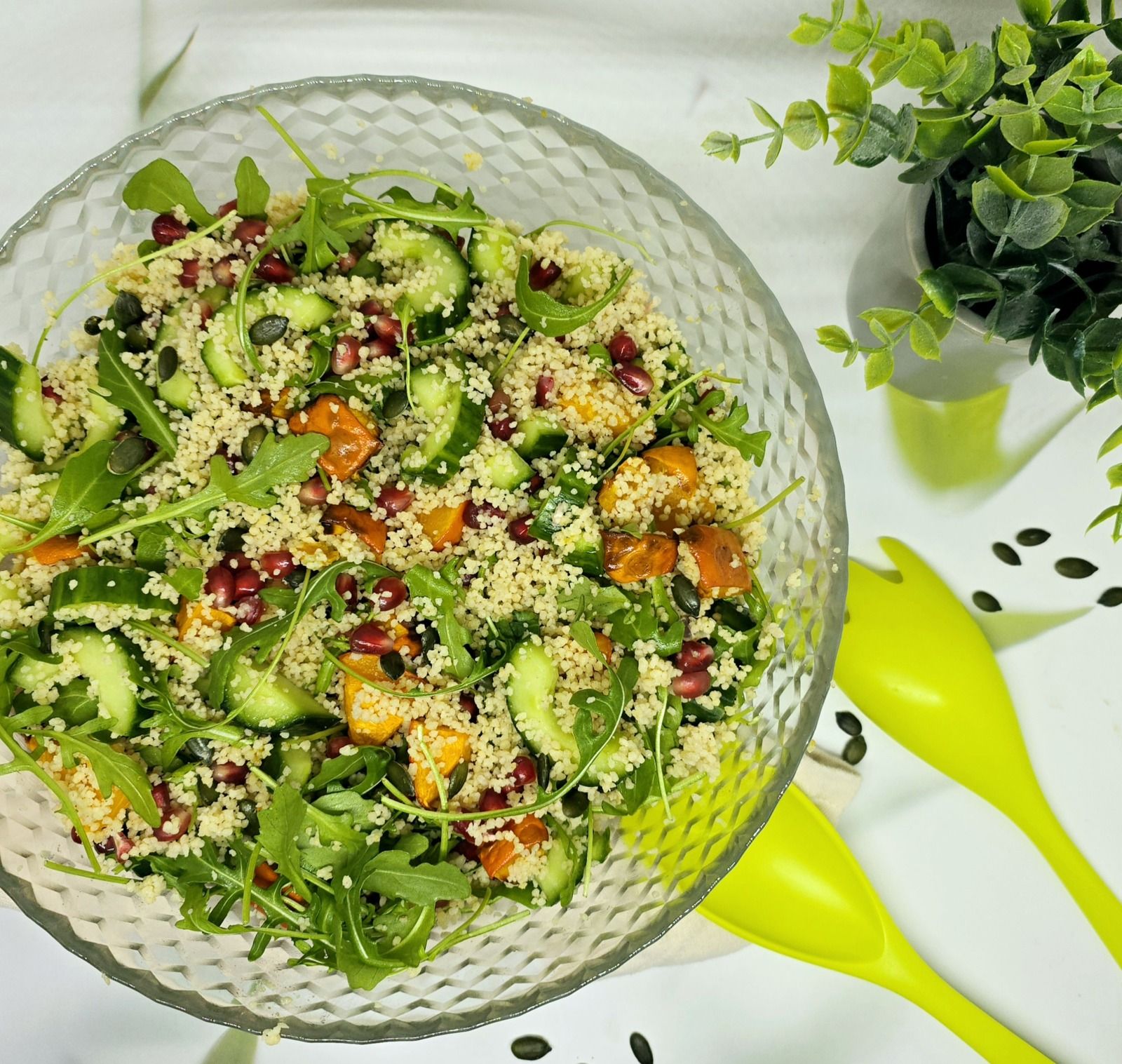 Taboulé d'hiver à la grenade