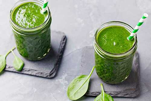 Green Smoothie aux Epinards