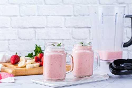 Smoothie Fraise Banane Citron