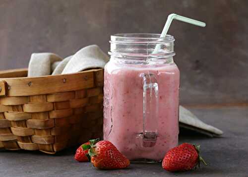 Smoothie Fraise Vanille