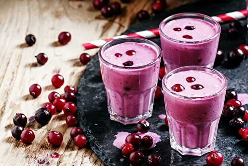 Smoothie Groseille Vanille