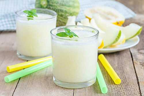 Smoothie melon blanc coco