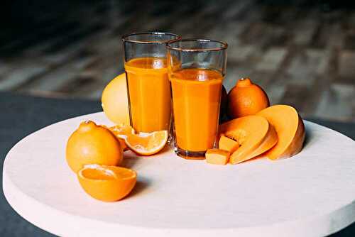 Smoothie Potiron Orange Miel