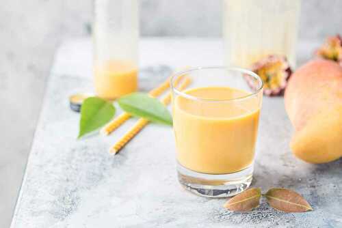 Smoothie Mangue Poire et Fruits de la Passion