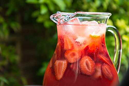 Sangria aux Fruits Rouges