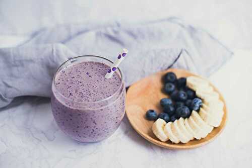 Smoothie Banane Myrtille