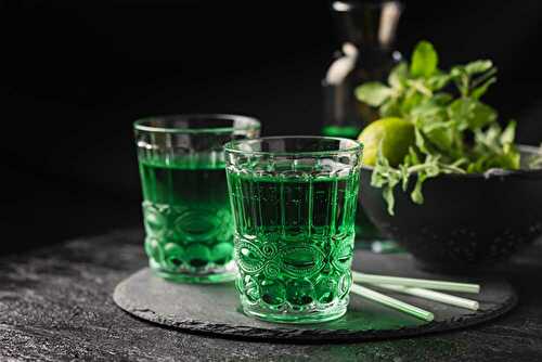 Gin Vermouth menthe