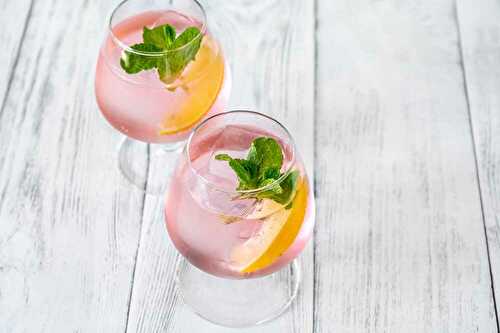 Limonade vodka cassis