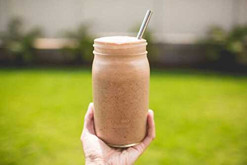 Smoothie Banane Figue et Cacao