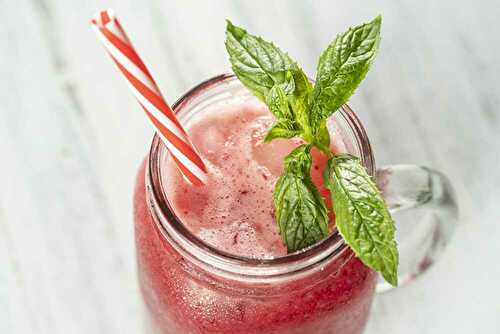 Smoothie Fraise Cranberry