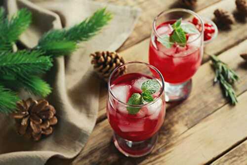 Spritz aux cranberrys