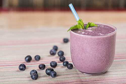 Smoothie Rhubarbe Cassis