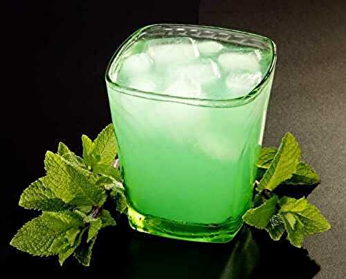 Rhum menthe verte