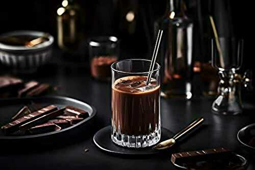 Chocolat chaud au cognac