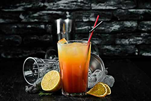 Orange Sunrise, le cocktail à la vodka et orange fraiche