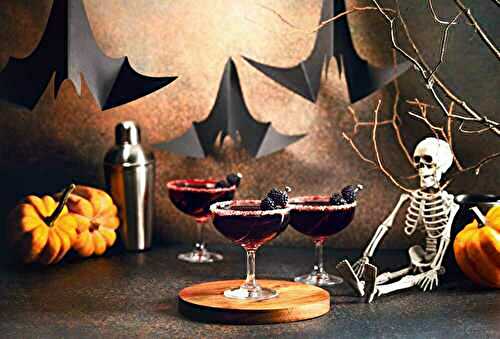 Cocktail Sombre Soirée d'Halloween