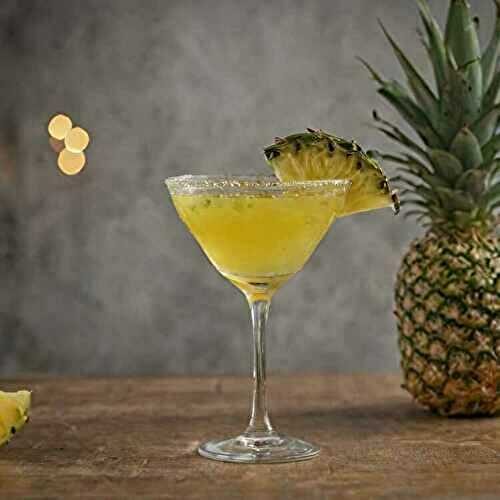 Cocktail Tequila-Ananas à la Coriandre