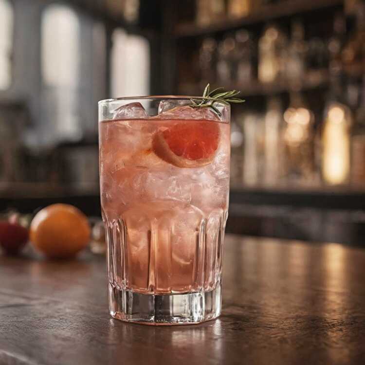 Cocktail Écarlate Vodka-Campari