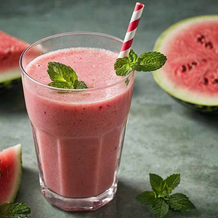 Smoothie Pastèque-Menthe