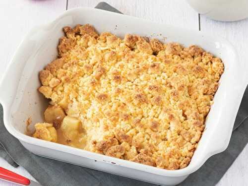 Crumble aux pommes