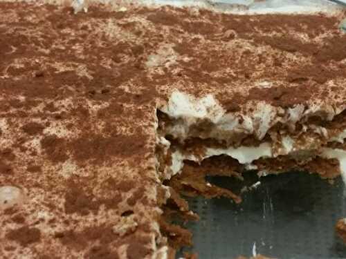 Tiramisu sans oeufs