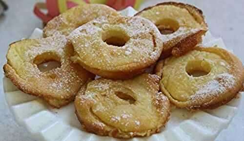 Beignet aux pommes cuites au four