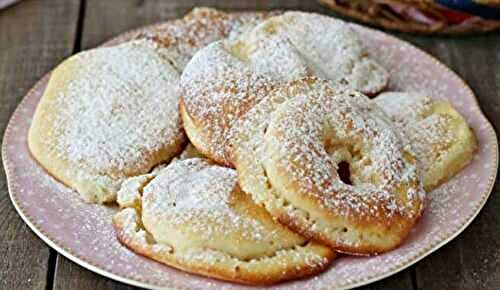 Beignets aux pommes au four de Cyril Lignac