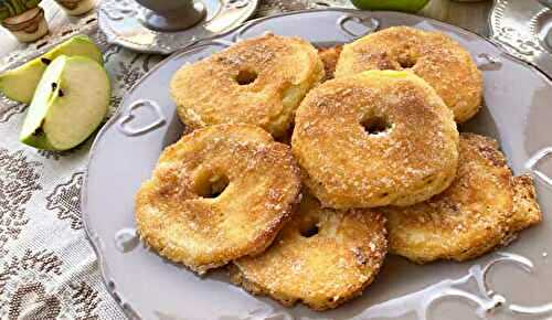 Beignets aux pommes de Cyril Lignac