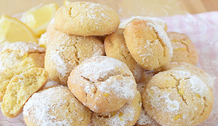 Biscuits au citron et ricotta délicieux