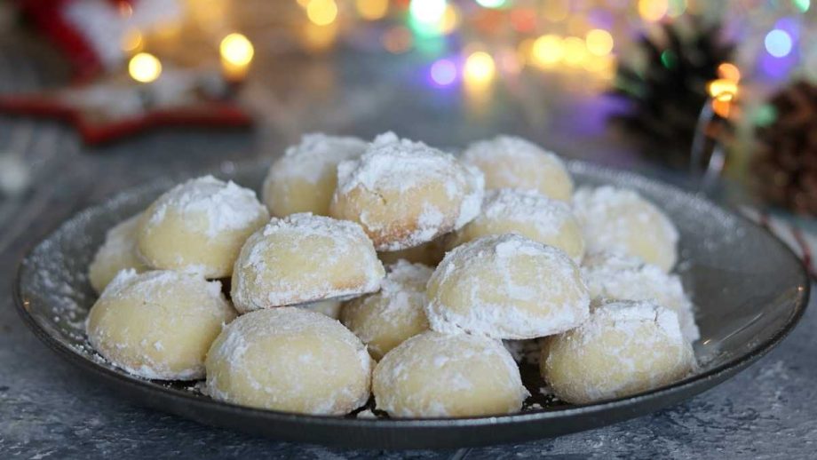 Biscuits boules de neige, recette de biscuits de Noël