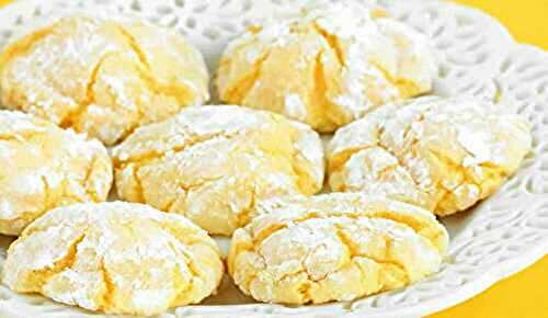 Biscuits moelleux au citron tout simples