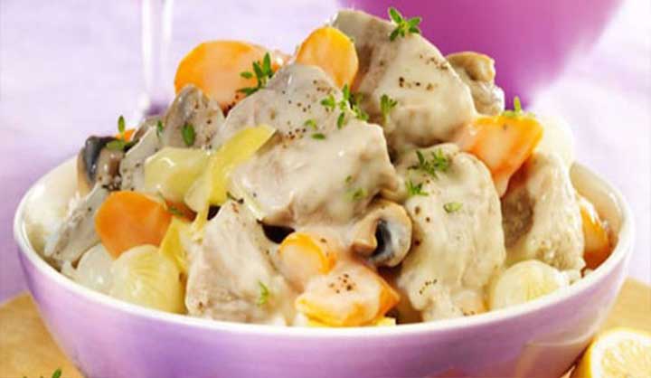 Blanquette de veau à l’ancienne