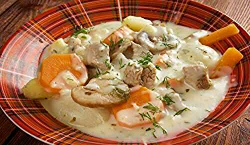 BLANQUETTE DE VEAU À L’ITALIENNE