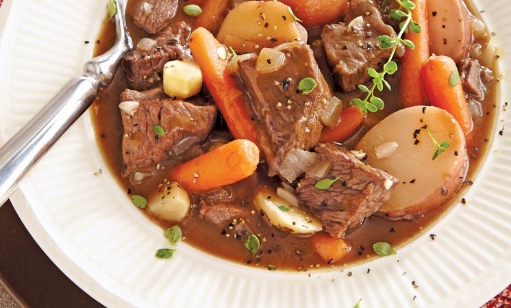 Boeuf mijoté aux légumes léger WW