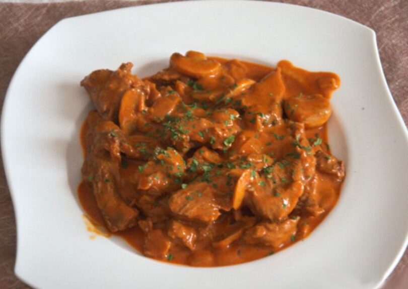 Boeuf stroganoff WW