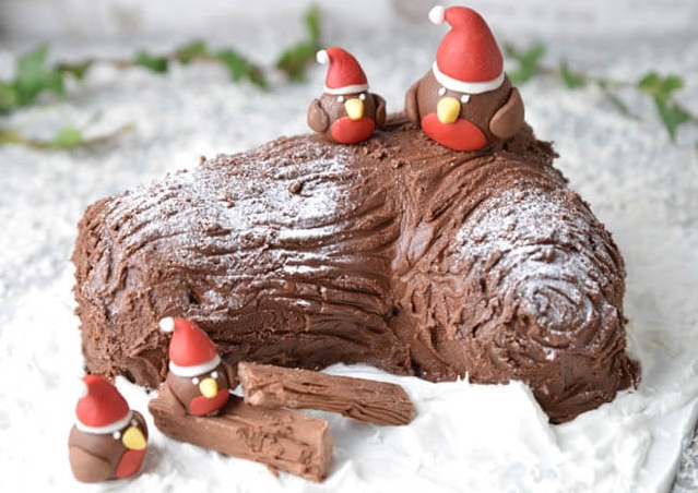 Bûche de Noël au chocolat WW