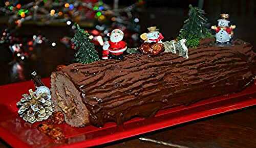 BUCHE DE NOEL CHOCO POIRE DE GRAND MAMAN