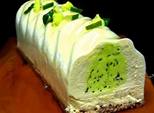 Bûche de noël mojito au Thermomix