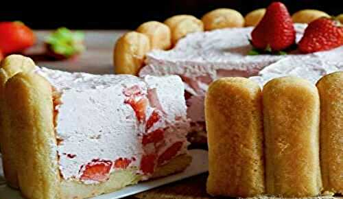 Charlotte aux fraises recette facile