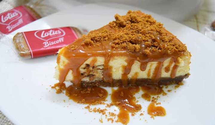 Cheesecake speculoos snickers caramel au beurre salé