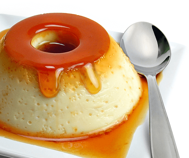 Crème caramel au yaourt WW