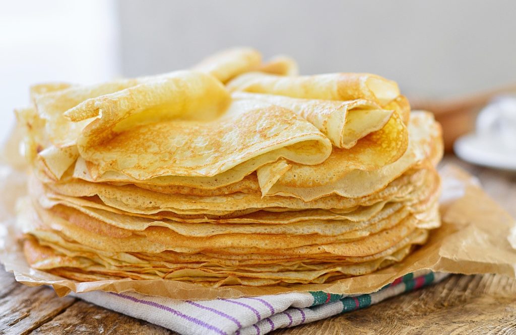 Crêpes légères et allégées WW